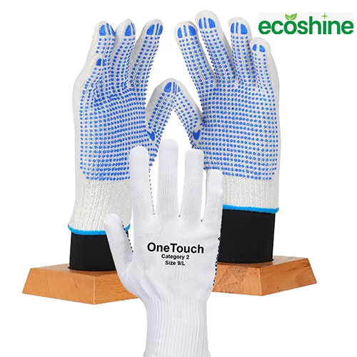 Cotton PVC Dotted Work Gloves 24 Pairs – Durable & Versatile