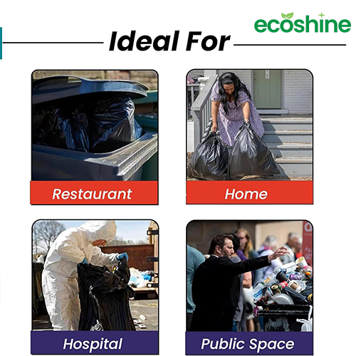 Black Wheelie Bin Liner (Flat Pack 100)