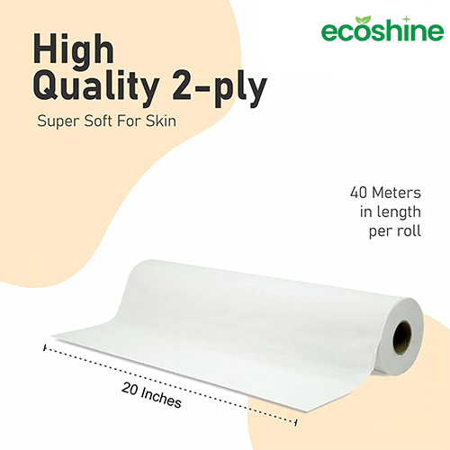 Pure Pulp White Couch Rolls – 40 Metres Each (Pack of 12)