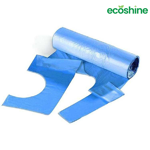 Disposable 8 Microns Blue Aprons On Roll Box of 1000(5x 200 per roll)
