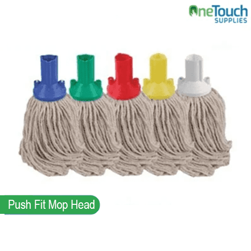 Hygiene Push Fit Mop Head Available in Blue, Green & Red image 0