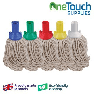 Hygiene Push Fit Mop Head Available in Blue, Green & Red image 1
