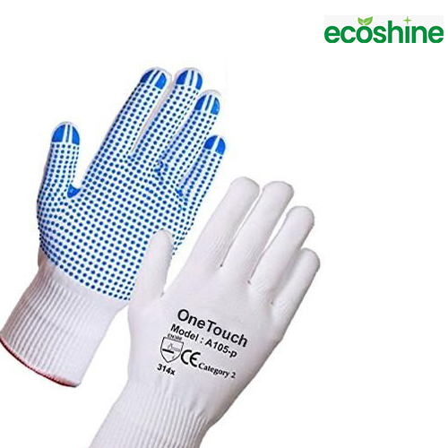 Cotton PVC Dotted Work Gloves 24 Pairs – Durable & Versatile