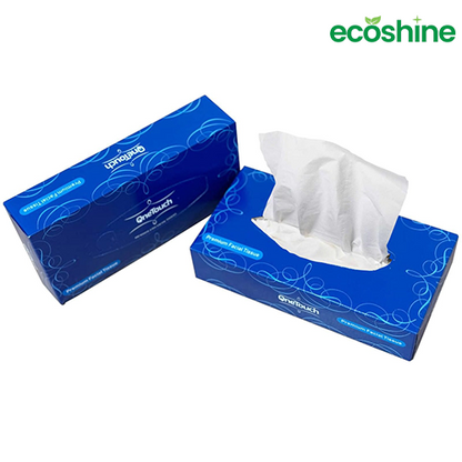One Touch Premium Facial Tissue White Soft and Ideal for Sensitive Skin (24 boxes of 100 Tissue)