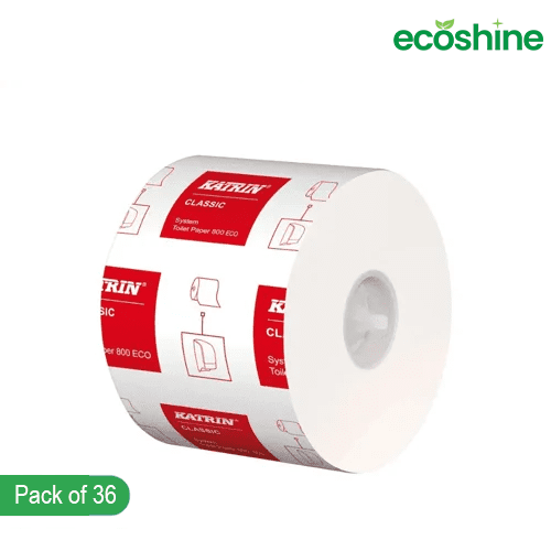 Katrin Classic Eco Toilet Roll - 2Ply 800 Sheets (Pack of 36)
