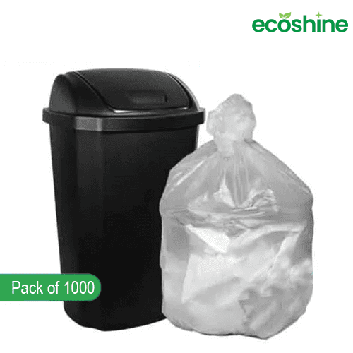 Swing Bin Liners - Light Duty - 1000pcs - (10 X 100) 300 X 550 X 700mm
