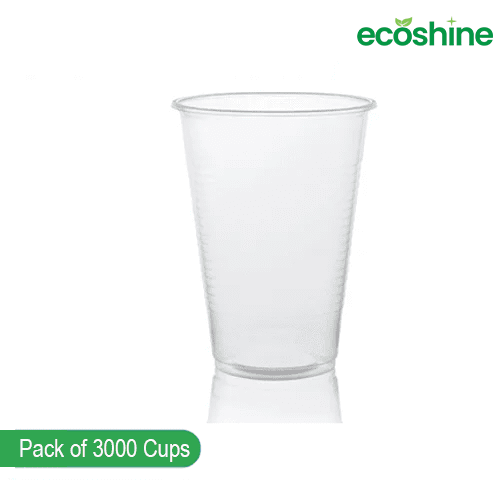 Disposable Hygienic Clear Plastic Cups | 3000 in a box