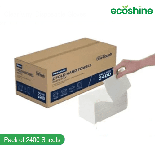 Z Fold Paper Towels | White (2400 sheets) In a Box