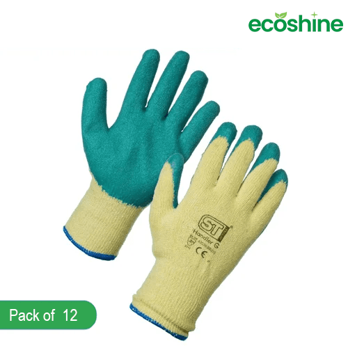 Latex Gloves | Green | 12 Pairs