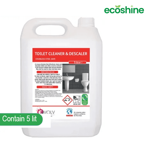 Evolv SSS Toilet Cleaner Descaler 5L | Eco-Friendly, Powerful Cleaning