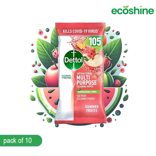 Dettol Antibacterial Multi Purpose Cleaning Wipes – Summerfruits