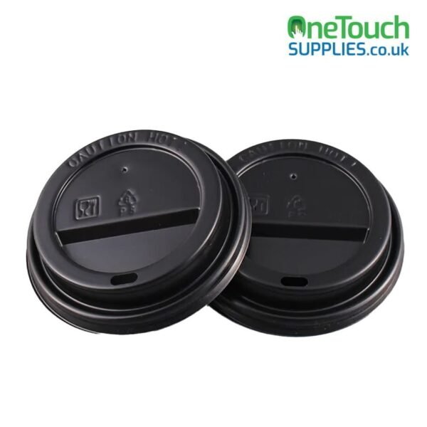 LID for 12oz and 16oz Ripple Cup- BLACK Box of 1000 (50x20) - Image 2