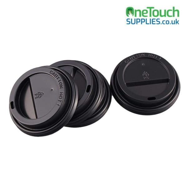 LID for 12oz and 16oz Ripple Cup- BLACK Box of 1000 (50x20) - Image 3