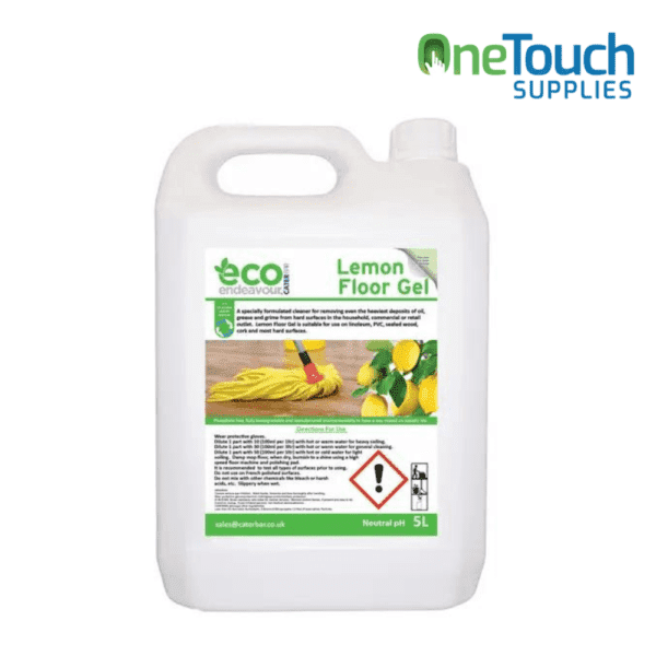 Eco Endeavour Lemon Floor Gel 5Ltr