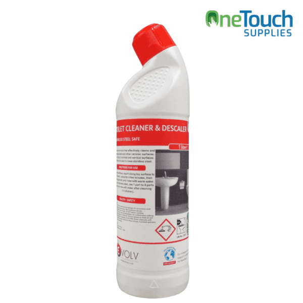 Evolv SSS Toilet Cleaner Descaler | Bulk 10x1L Pack for Superior Cleanliness