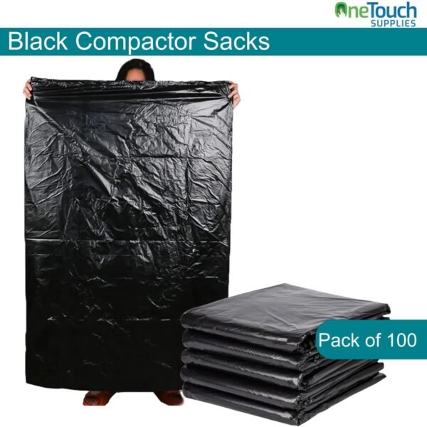 Black Compactor Sacks