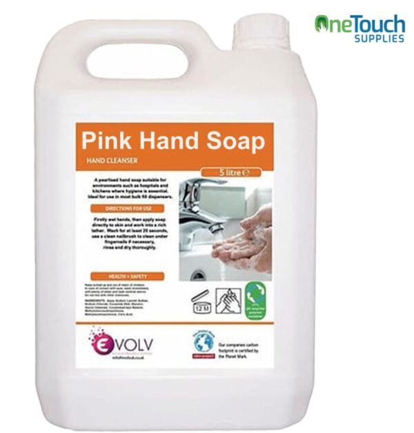 Hand Soap Refill Pink Pearl - 5 Liters - Suitable for Bulk Dispensers