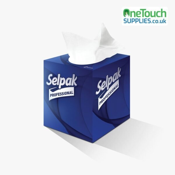 Selpak 3ply Facial Tissue White Soft and Ideal for Sensitive Skin (Cube Boxes20x1)