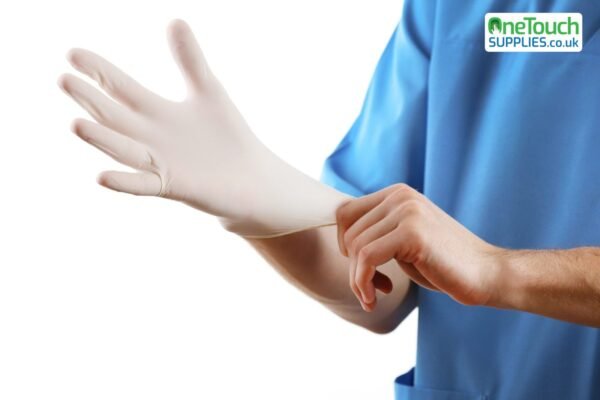 Safetouch White Latex Gloves | Premium Quality | Pack Of 100 - Image 3