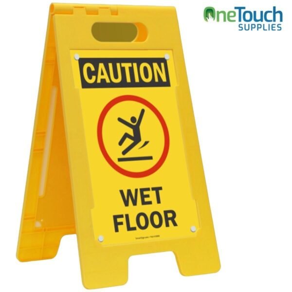 SafeStep Yellow Warning Sign