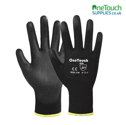 Black Nitrile Gloves