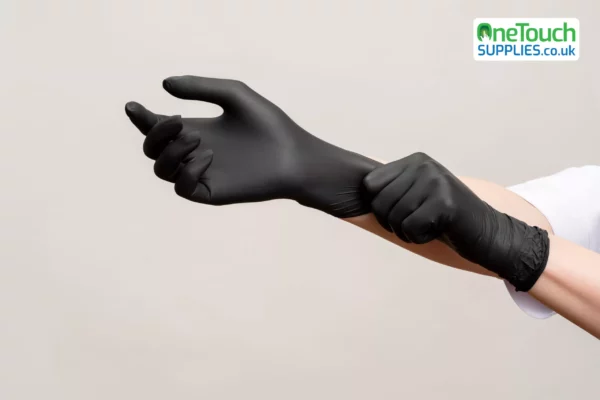 Black Disposable Nitrile Gloves