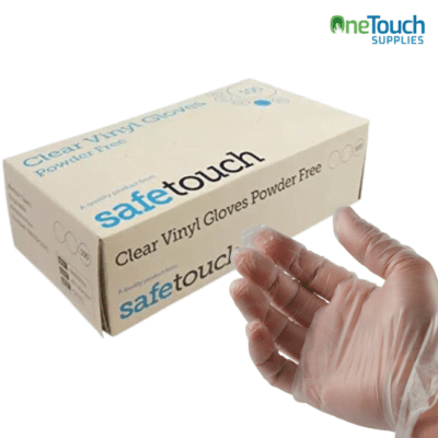 Safetouch Clear Vinyl Gloves